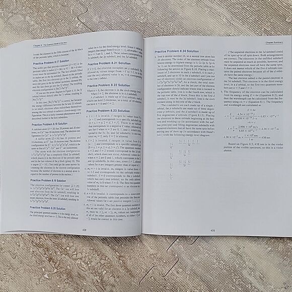 INTERACTIVE GENERAL CHEMISTRY RWU BOOK IN NEW CONDITION!!  80 OUNCES!! 5 LBS!!! - Picture 4 of 8